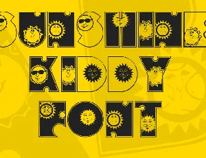 Sunshine Kiddy Font