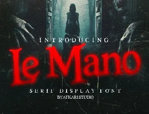 Le Mano font