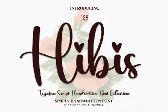 Hibis Script font