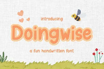 Doingwise font