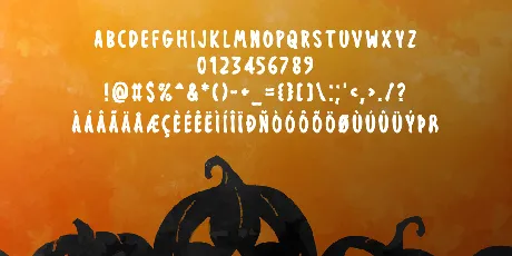 Obsessed Halloween font