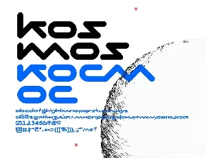 Kosmos font