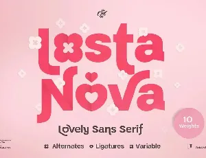 Losta Nova Family font