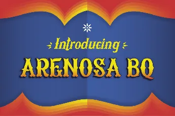 Arenosa BQ font