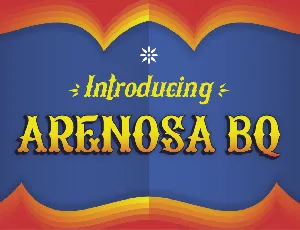 Arenosa BQ font