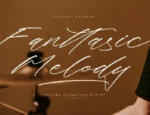 Fanttasic Melody font