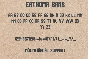 Eathoma Duo font