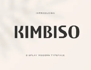 Kimbiso font