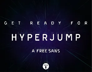 Hyperjump Sans Serif Family font