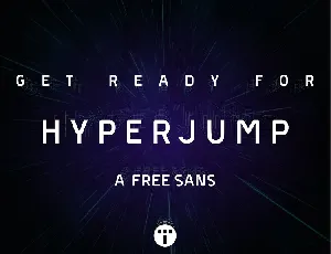 Hyperjump Sans Serif Family font