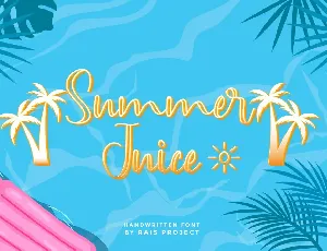 Summer Juice Demo font