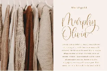 Marchgold font