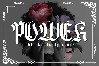 POWER BLACKLETTER DEMO font