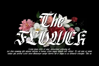 POWER BLACKLETTER DEMO font