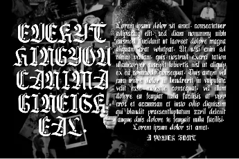 POWER BLACKLETTER DEMO font