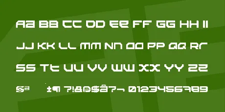 Sector 034 font