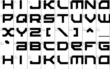 Sector 034 font