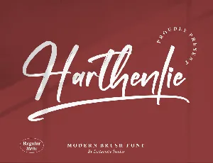 Harthenlie font