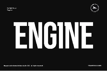 Engine font