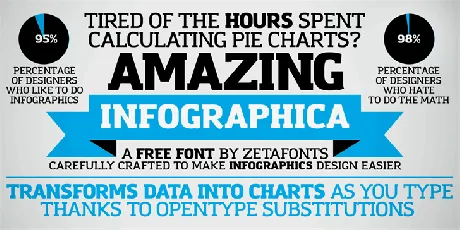 Amazing Infographic@ font