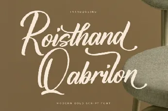 Roisthand Qabrilon font