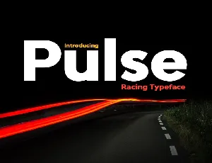 Pulse font