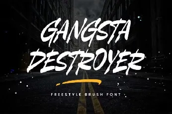 Gangsta Destroyer font