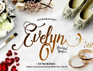 Evelyn Family Free font