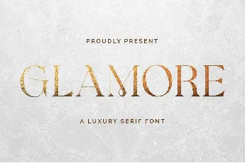 Glamore font