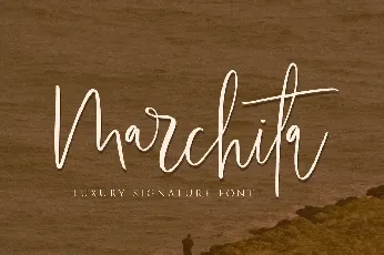 Marchita font