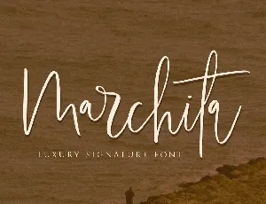 Marchita font