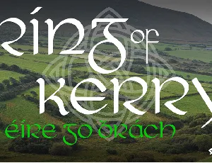 Ring of Kerry font