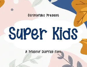 Super Kids font