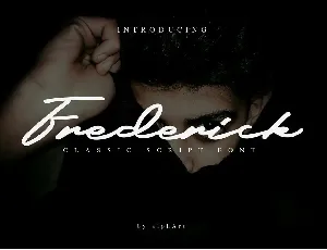 Frederick Script font