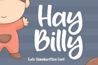 Hay Billy font