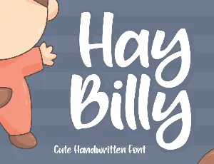 Hay Billy font