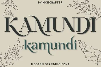 Kamundi font