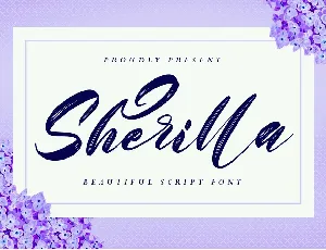 Sherilla font