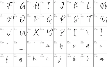 Firsta font