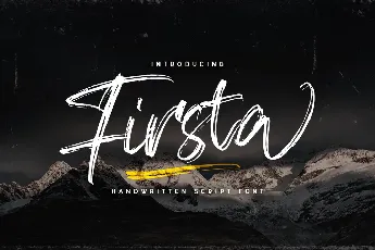 Firsta font