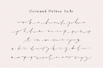 Germand Duluxe font