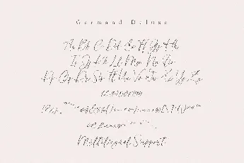 Germand Duluxe font