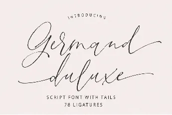 Germand Duluxe font