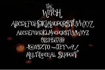 the Witch font