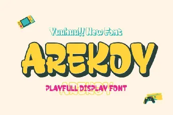 Arekoy font