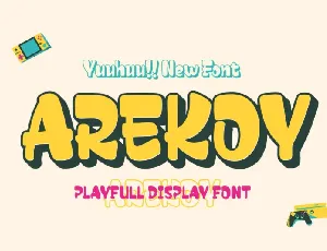 Arekoy font