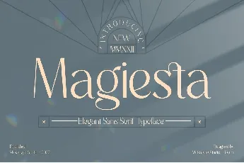 Magiesta font