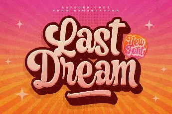 Last Dream font