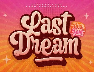 Last Dream font