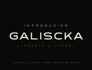 Galiscka font